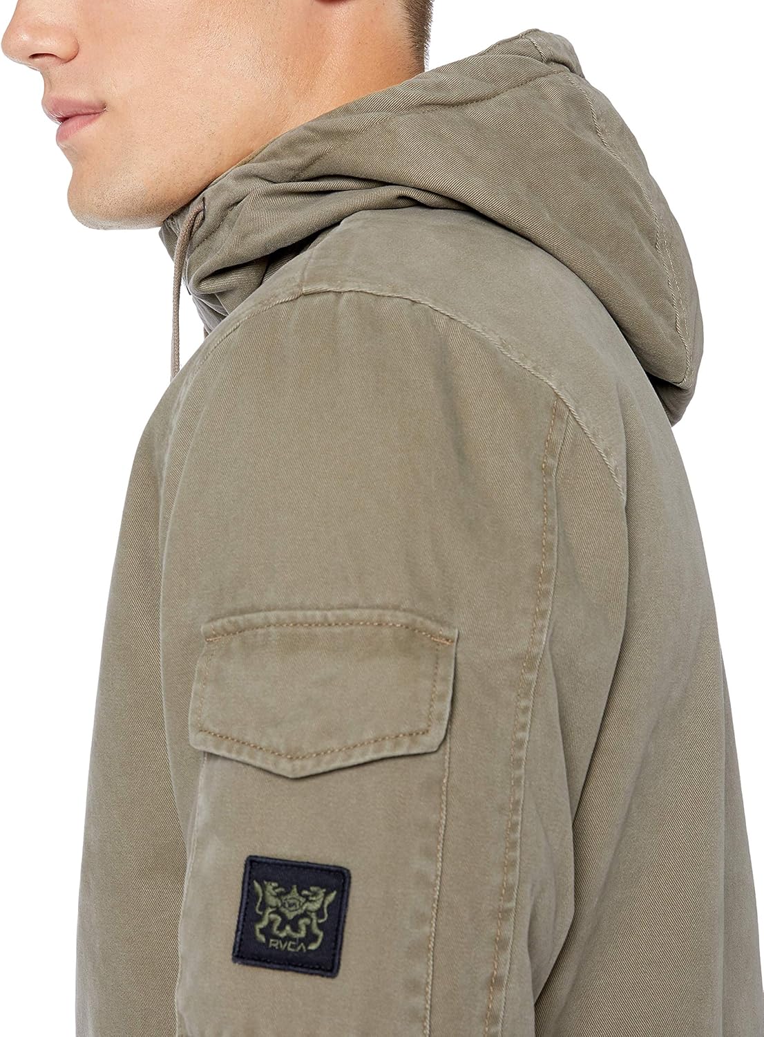 RVCA Men's Standard Issue Parka Jacket: Clothing