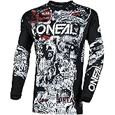 O'NEAL Element Attack Mens Jersey Black/White Large