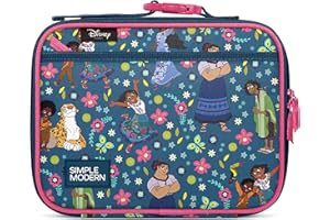 Simple Modern Disney Kids Lunch Box for Toddler | Reusable Insulated Bag for Girls, Boys | Meal Containers for School with Ex