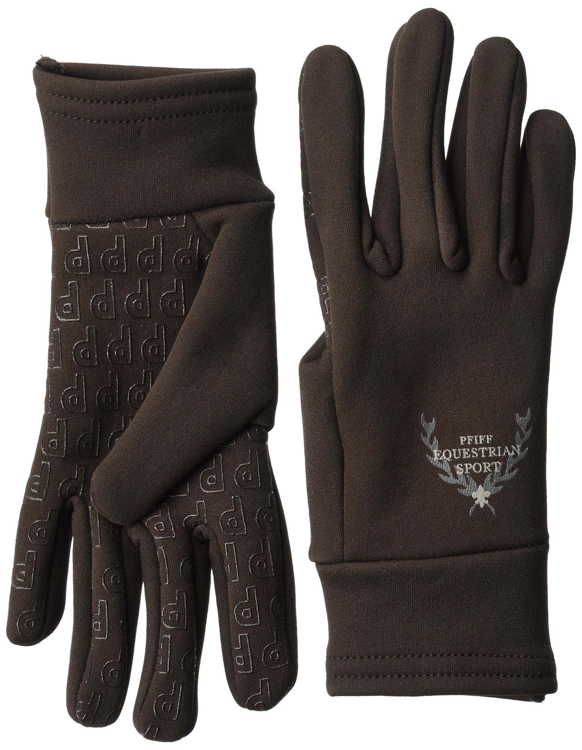 PFIFF 101390 Women's Winter Riding Gloves Brown XL