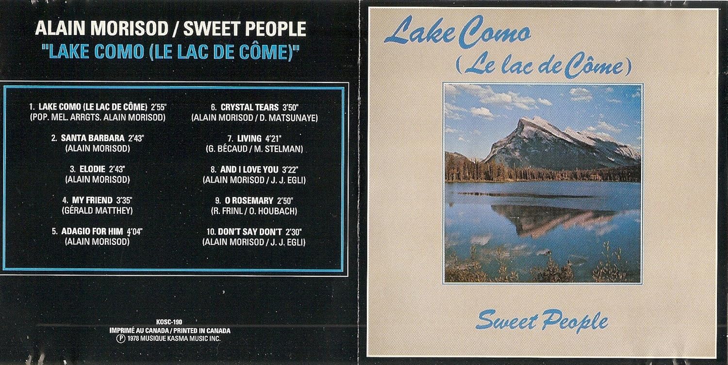 Le Lac De Come Alain Morisod