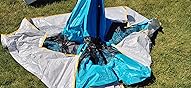 Barraca de Praia WolfWise UPF 50 - Pop Up para 3-4 Pessoas (Azul