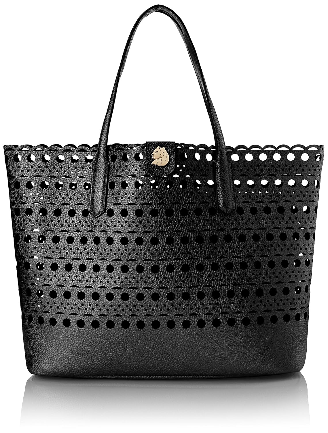 Buy Covo Laser Cut Women's Tote Bag Handbag (Black) (HTOBLA10) at Amazon.in