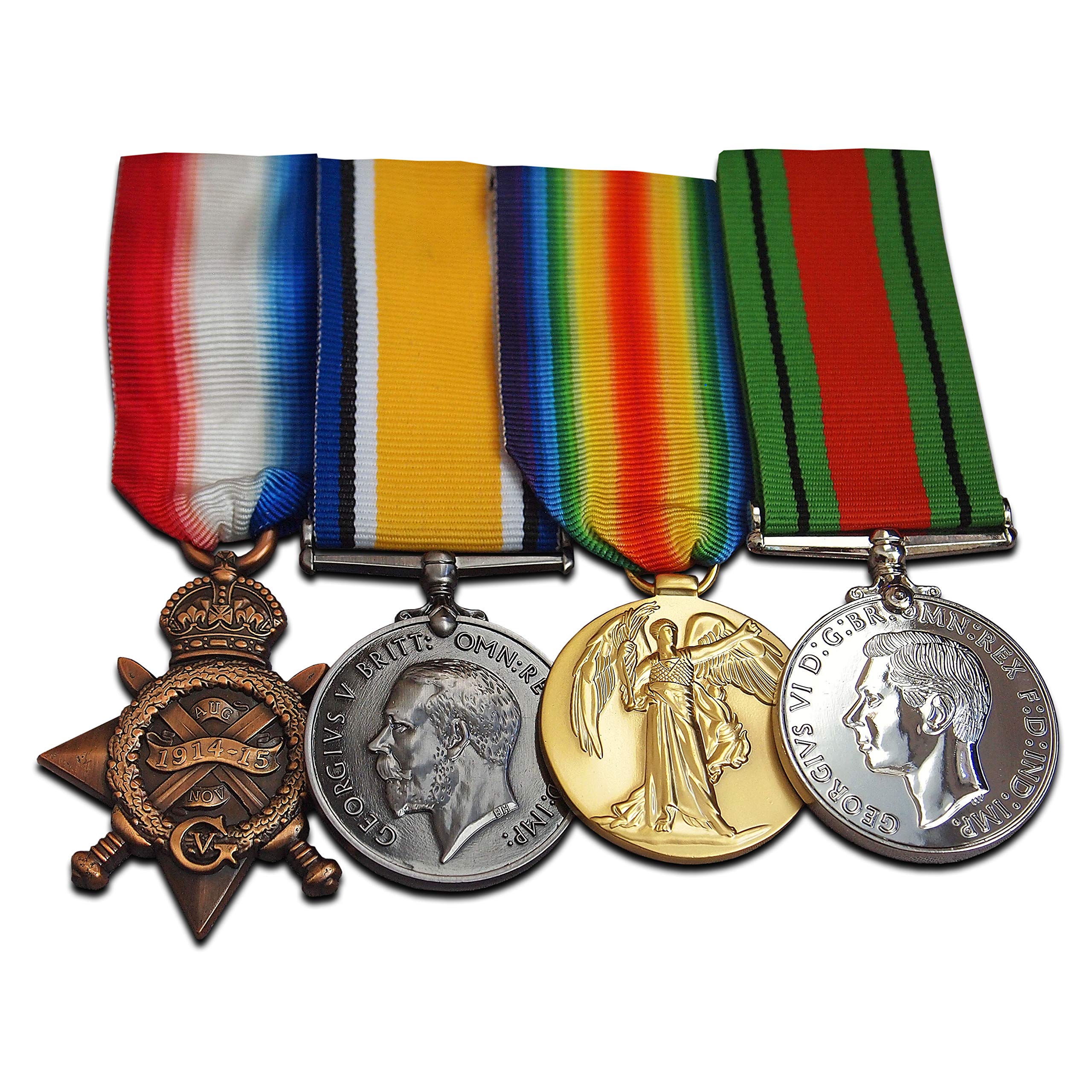 Trikoty WW1 Medals 1914-15 Star British War Victory & Defence medal Royal Navy Army Armed Forces Gift