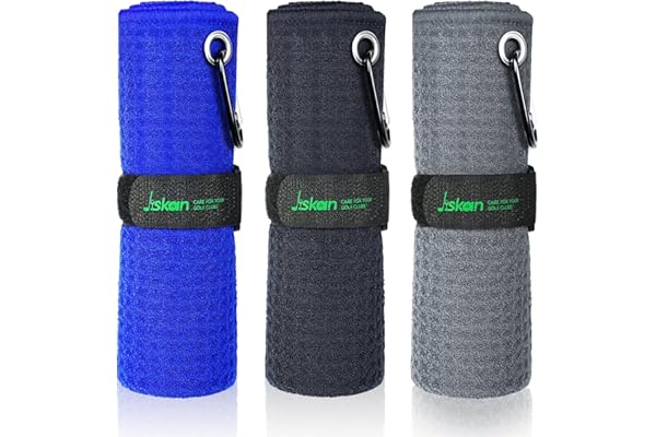 Jiskan Pro Golf Towel for Golf Bags Microfiber (16