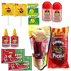 Tiktok Chamoy Pickle Kit with Candy, Includes