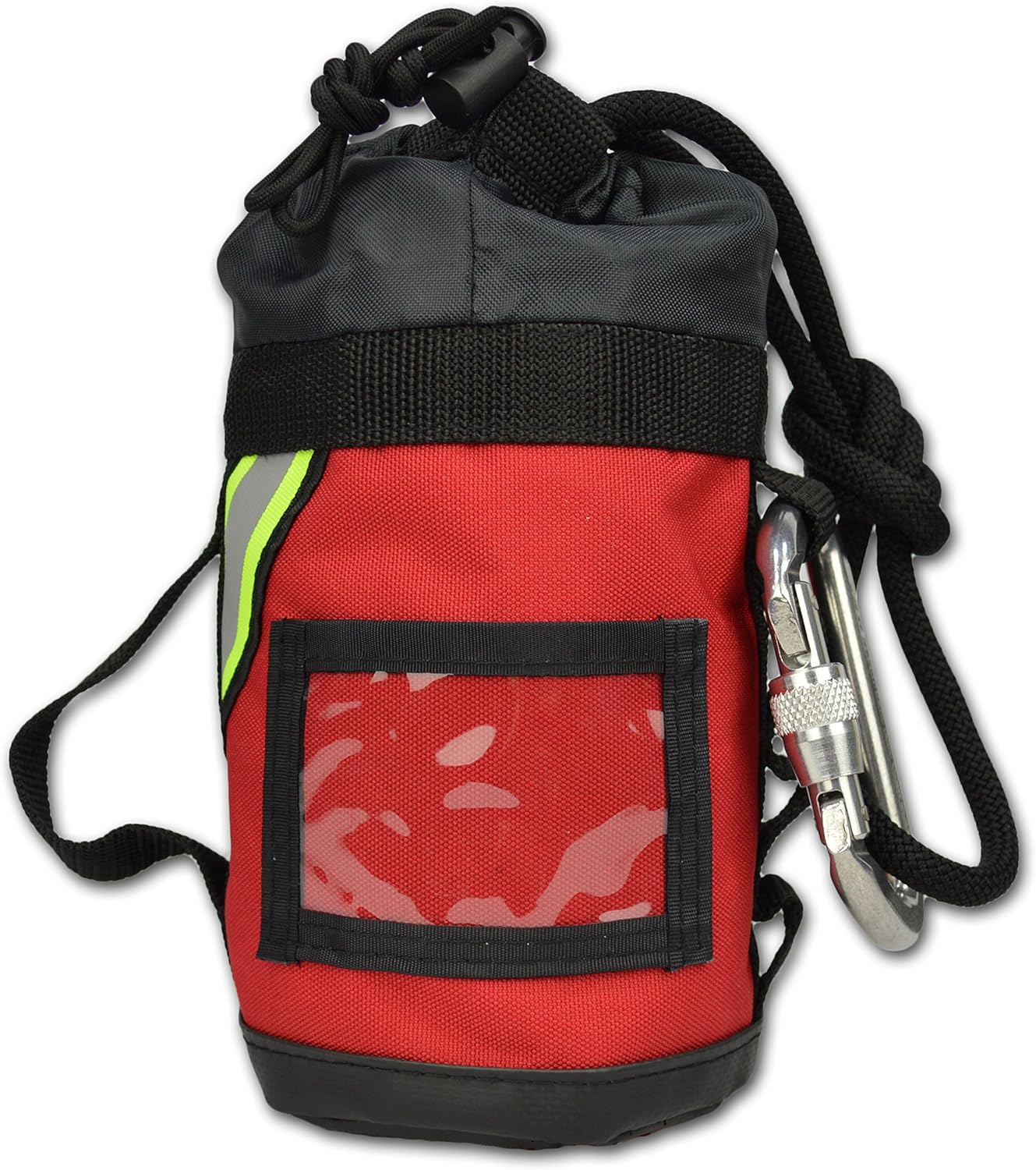 Lightning X Fire Rescue Personal Escape Rope Bag Bail Out Kit w/ 40' x 8mm Rope & Carabiner NFPA - Red : Sports & Outdoors