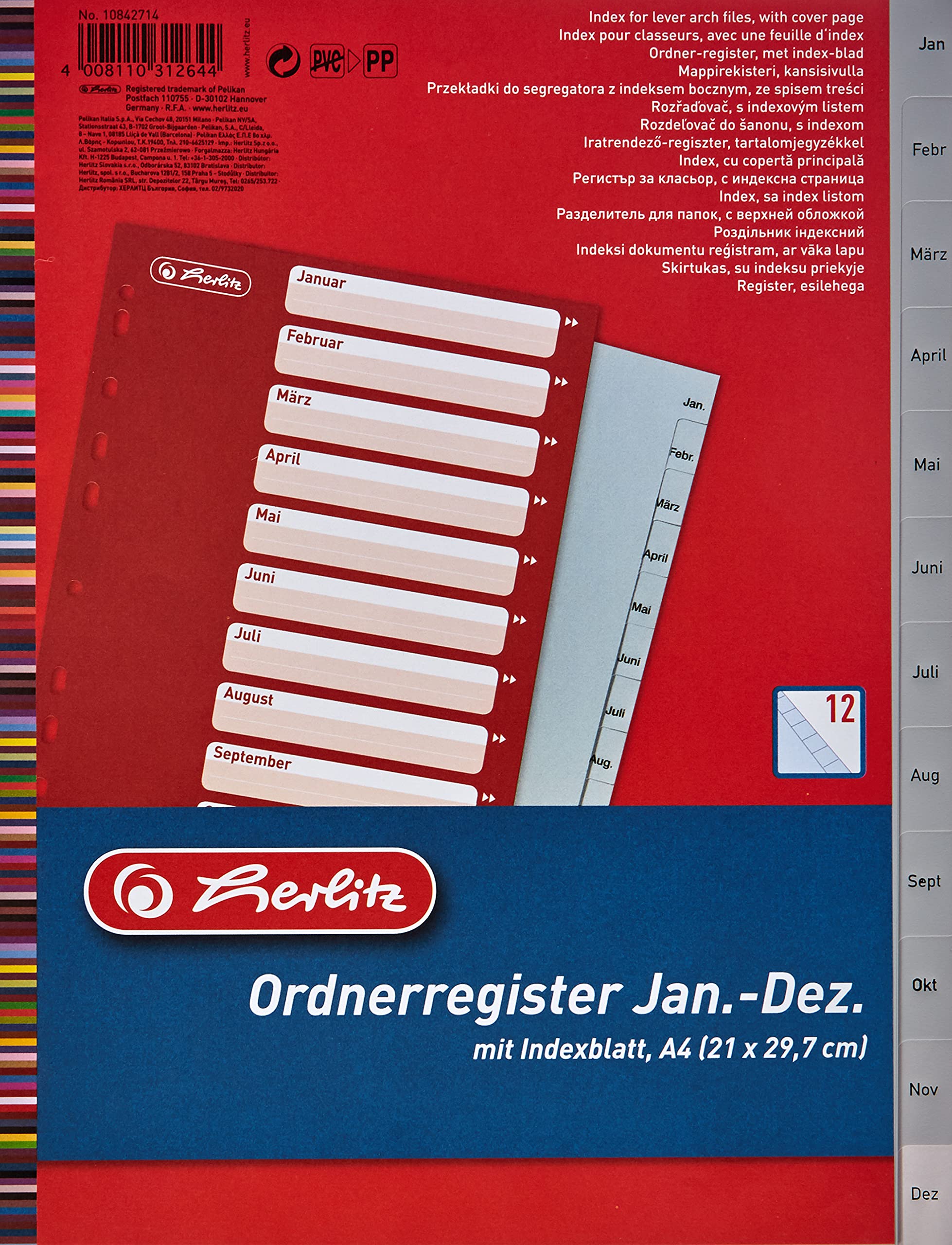 Herlitz A4 Index Label