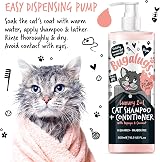 BUGALUGS 2 in 1 Cat Shampoo & Conditioner 500ml Papaya Coconut view 7