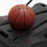 Yaheetech Adjustable Portable Basketball Stand Backboard Hoop Red Wheels view 9