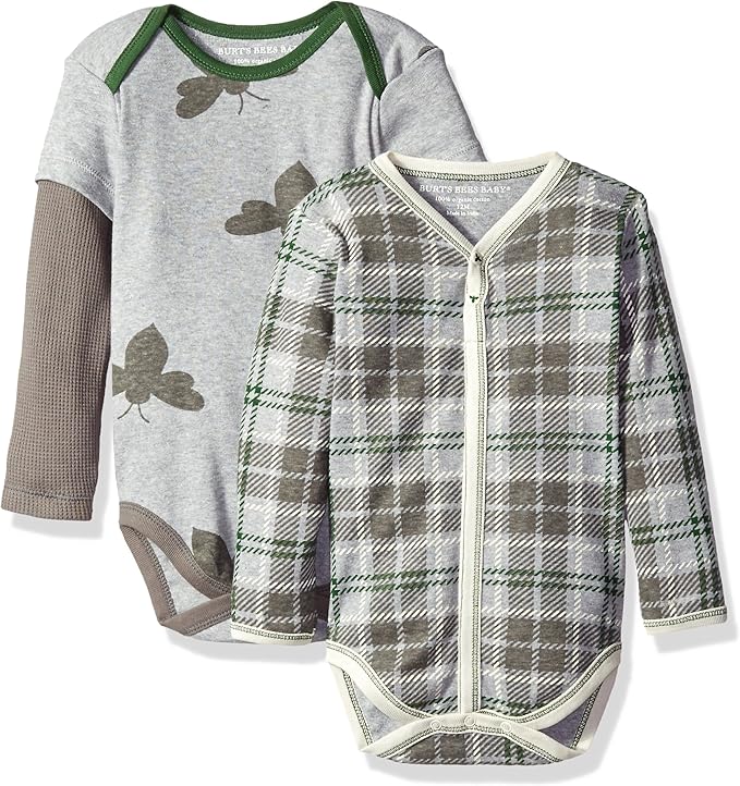 Burt's Bees Baby Baby Boys' Set of 2 Bee Essentials Long