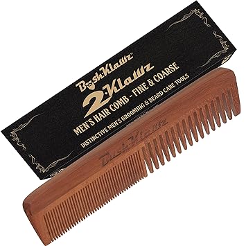Amazon Com 2klawz Hair Comb For Men Hair And Beard Comb With
