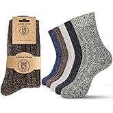 Jeasona Alpaca Wool Socks Women Hiking Socks Warm Winter Thick Gifts for Women Mom