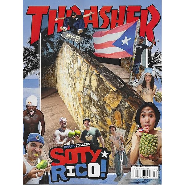 Thrasher Magazine (August 2026 Issue) Jake Darwen: Amazon.com: Books