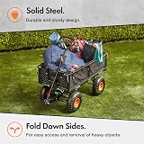 VonHaus Garden Cart Utility Wagon 350kg Capacity Heavy Duty Trolley view 3