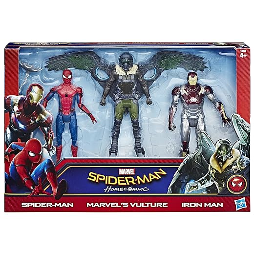 Hasbro C2408EU5 - Spider-Man 6 Zoll Web City Figure 3 Pack, Actionfigur