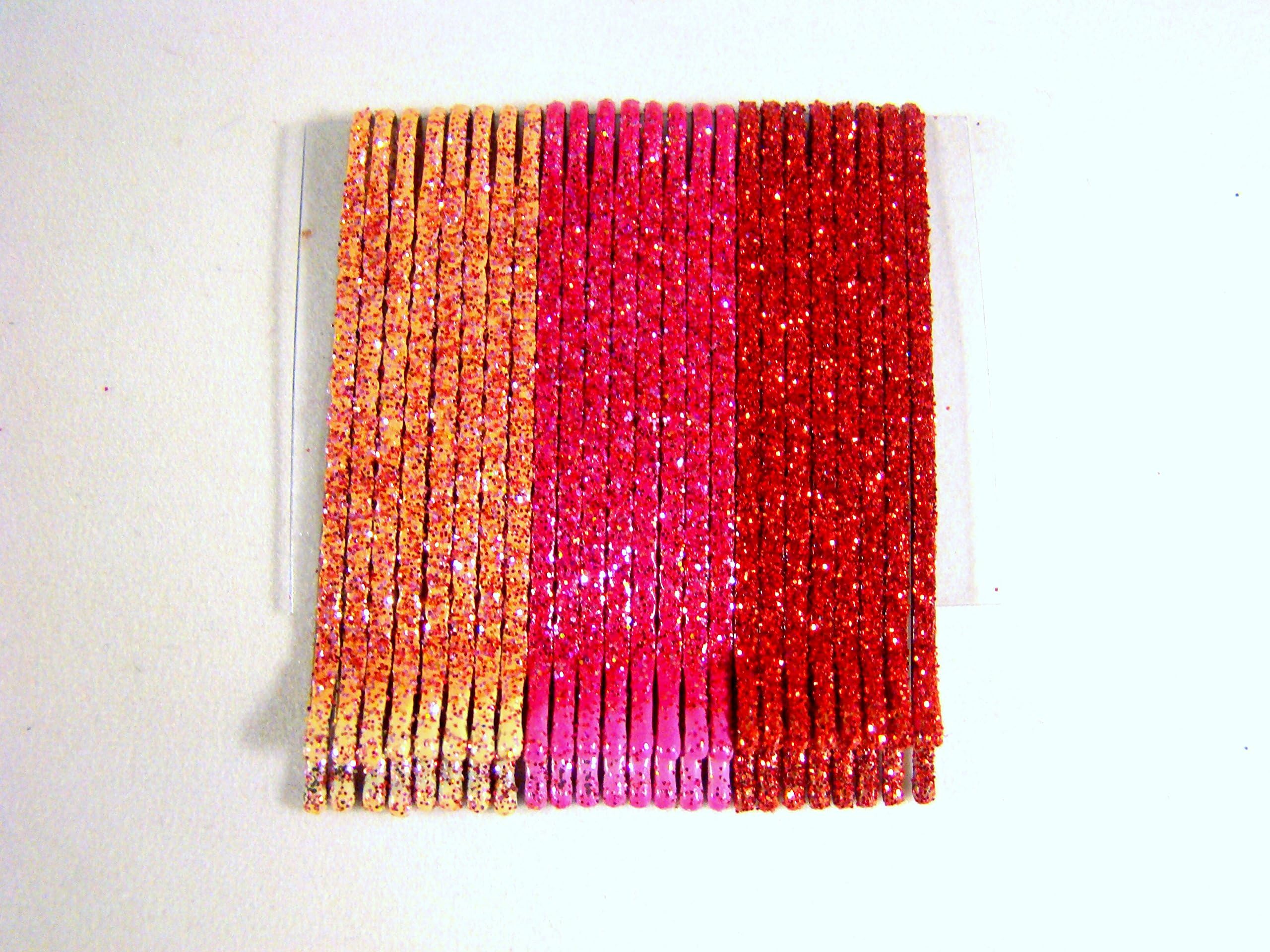 Sarvam Bobby Pins Shades of Red 24 Pcs 1 Card