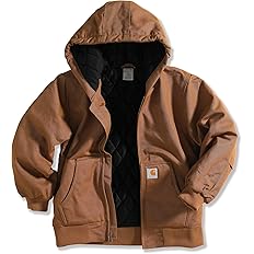 Carhartt Baby Boys' Active Quilted Flannel Lined Jacket