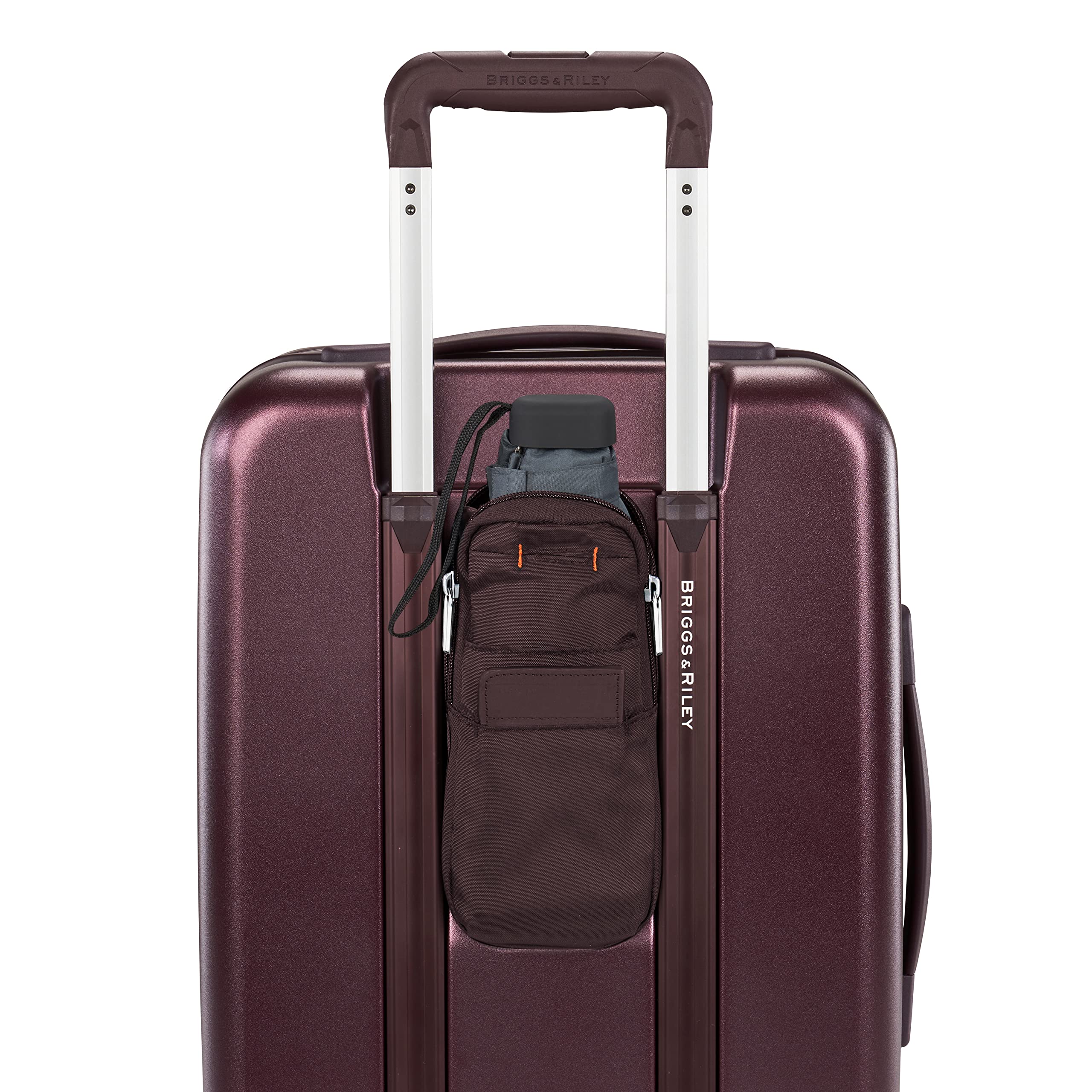 Sympatico Hardside International Spinner Luggage, Plum, 21-Inch Carry-On