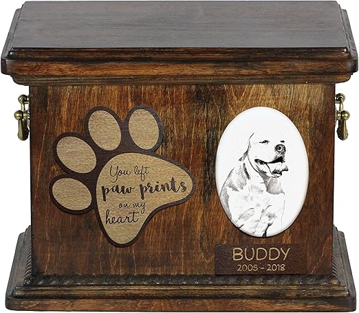 american bulldog urn