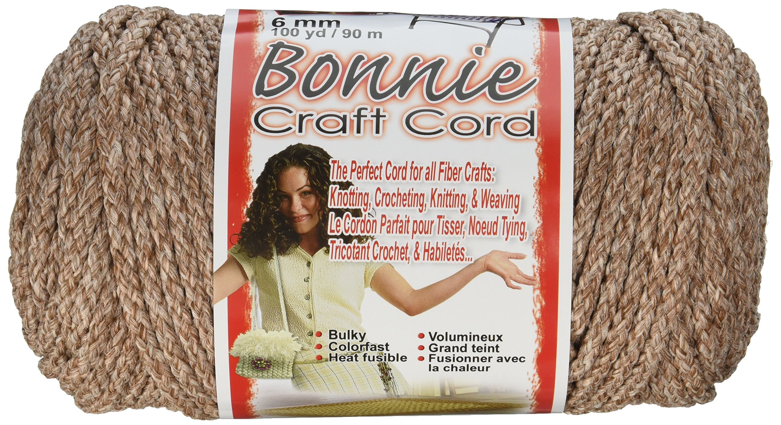 Pepperell Bonnie Macrame Craft Cord 6 MMX 100 Yard-Pottery