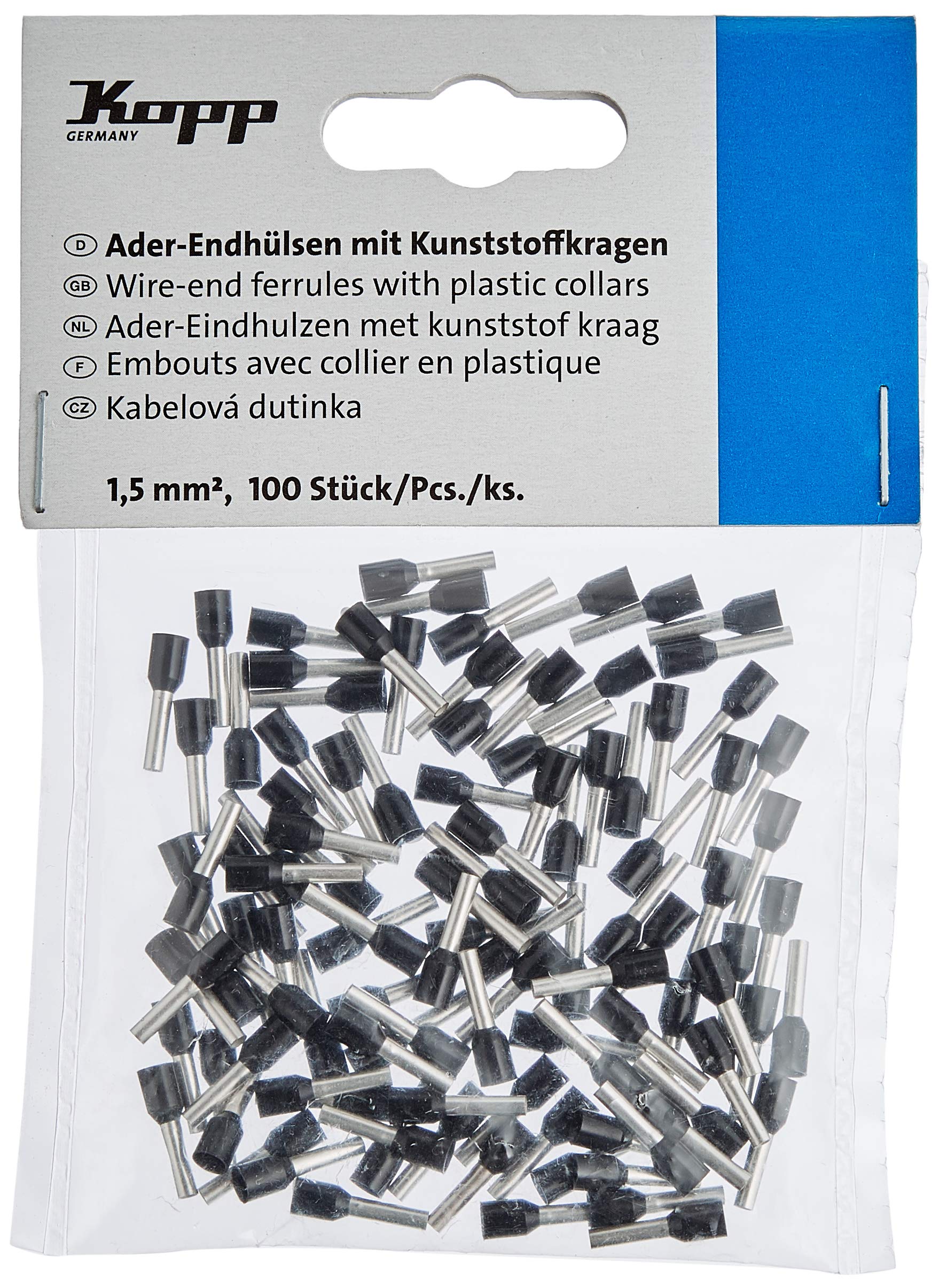 Ader-Endh.KstKr.1,5mm sw VE=100