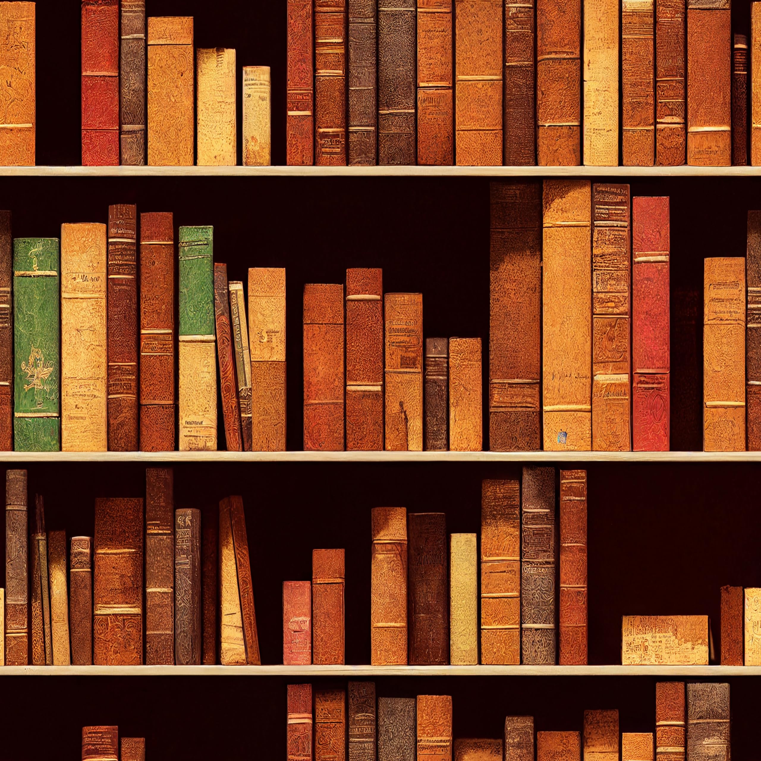 Photo 1 of ReWallpaper Antique Bookshelf Wallpaper 17.5inX23ft Peel and Stick Dark Academia Wallpaper Library Books Wall Mural Stairs Classroom Door Cabinet Contact Paper Waterproof Retro Wall Paper for Walls