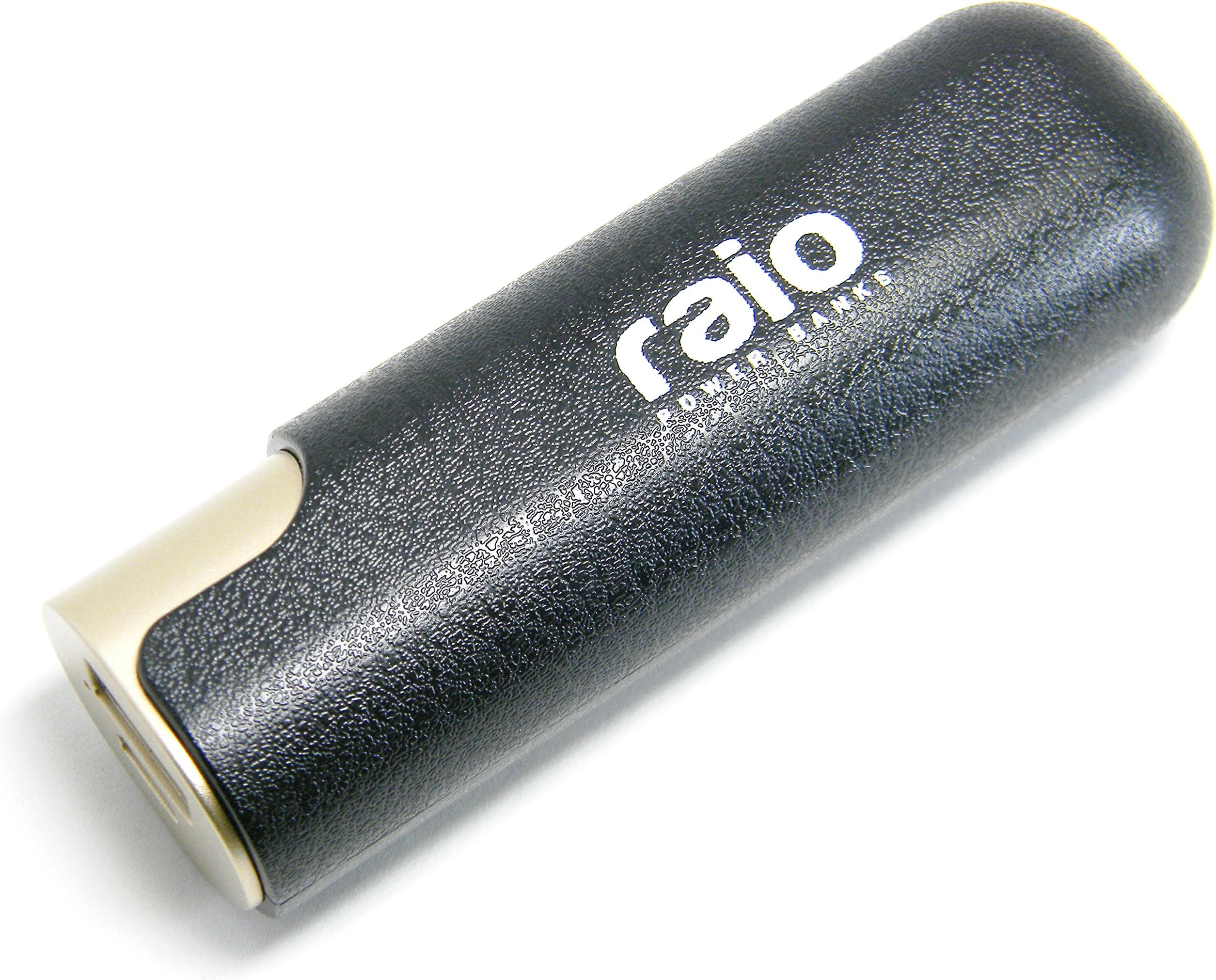 Mobile Charger by Raio 2600mAh Pocket Sized Portable Charger Premium Black ABS Material Mobile Power Charger External Battery Power Bank for iPhone 6s 6 Plus & Galaxy, Easy to use Mobile Charger