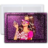 Vusnud Rolling Tray Mold, Large 10 x 7 in Silicone Resin Tray Mold | Easy Release, Smooth Finish and Reusable Design for Epoxy Resin Crafters Making Catchall Trays, Organizers and Gifts