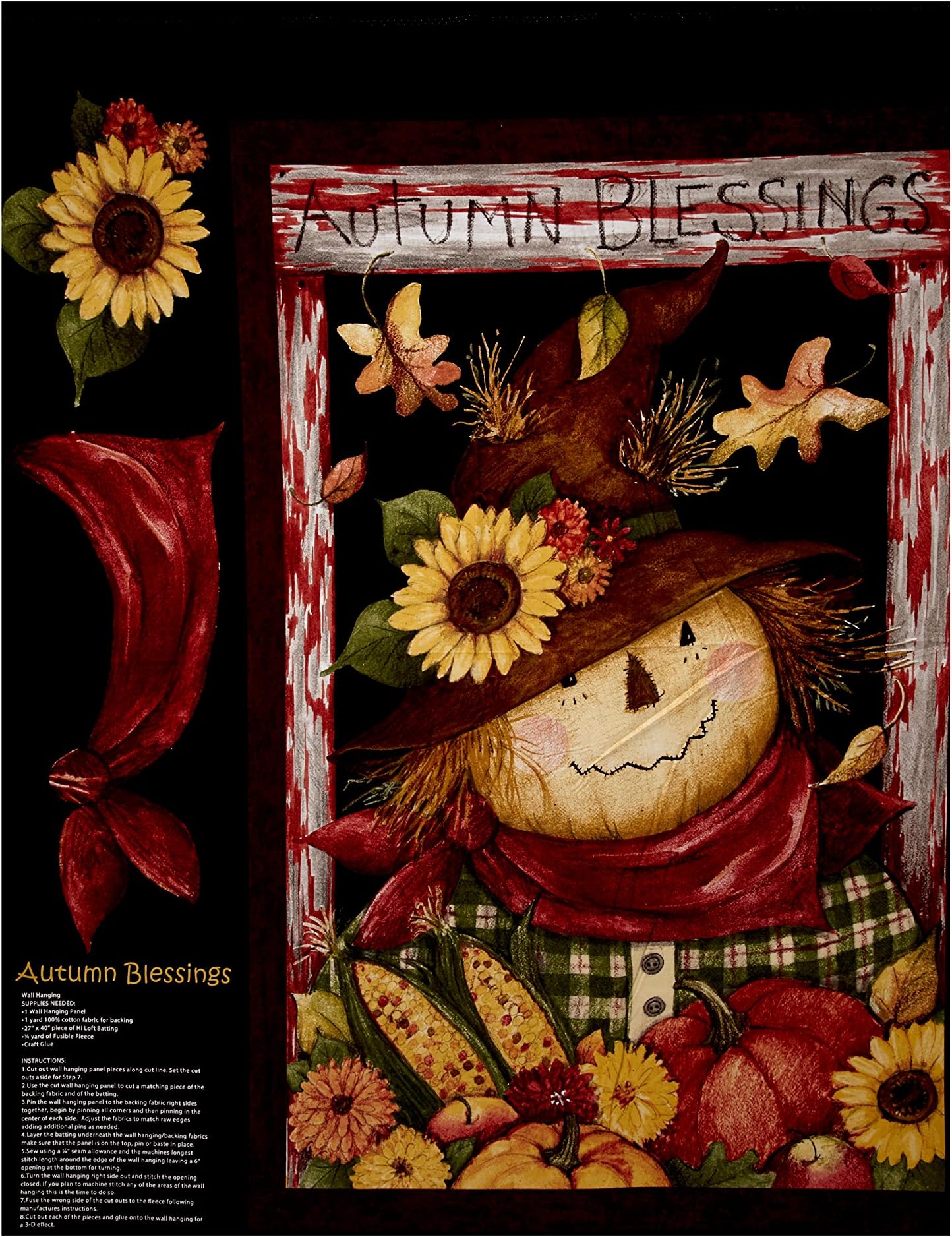 Autumn Blessing 43/44 Wide 100% Cotton D/R-Panel