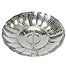 Chef Craft 100% Stainless Steel Steamer Basket, 6-Inch Expands to 9.5-Inch