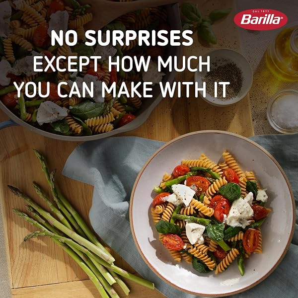 BARILLA CHICKPEA ROTINI PASTA, 8.8 OZ – VEGAN, GLUTEN FREE, NON GMO & KOSHER – MADE WITH PLANT BASED PROTEIN