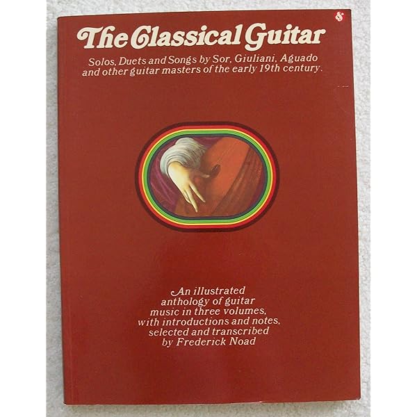 Amazon.com: The Classical Guitar (Frederick Noad Guitar Anthology
