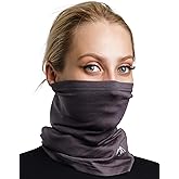 Merino.tech Merino Wool Ski Neck Gaiter - Face Mask Neck Warmer for Men & Women