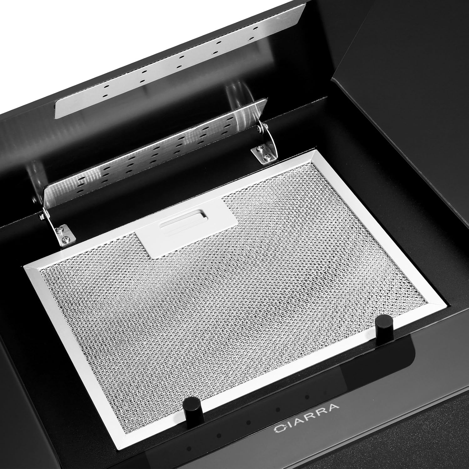 Cappa Aspirante Per Camino Verticale - 50 Cm, Colore Nero - Foto 3