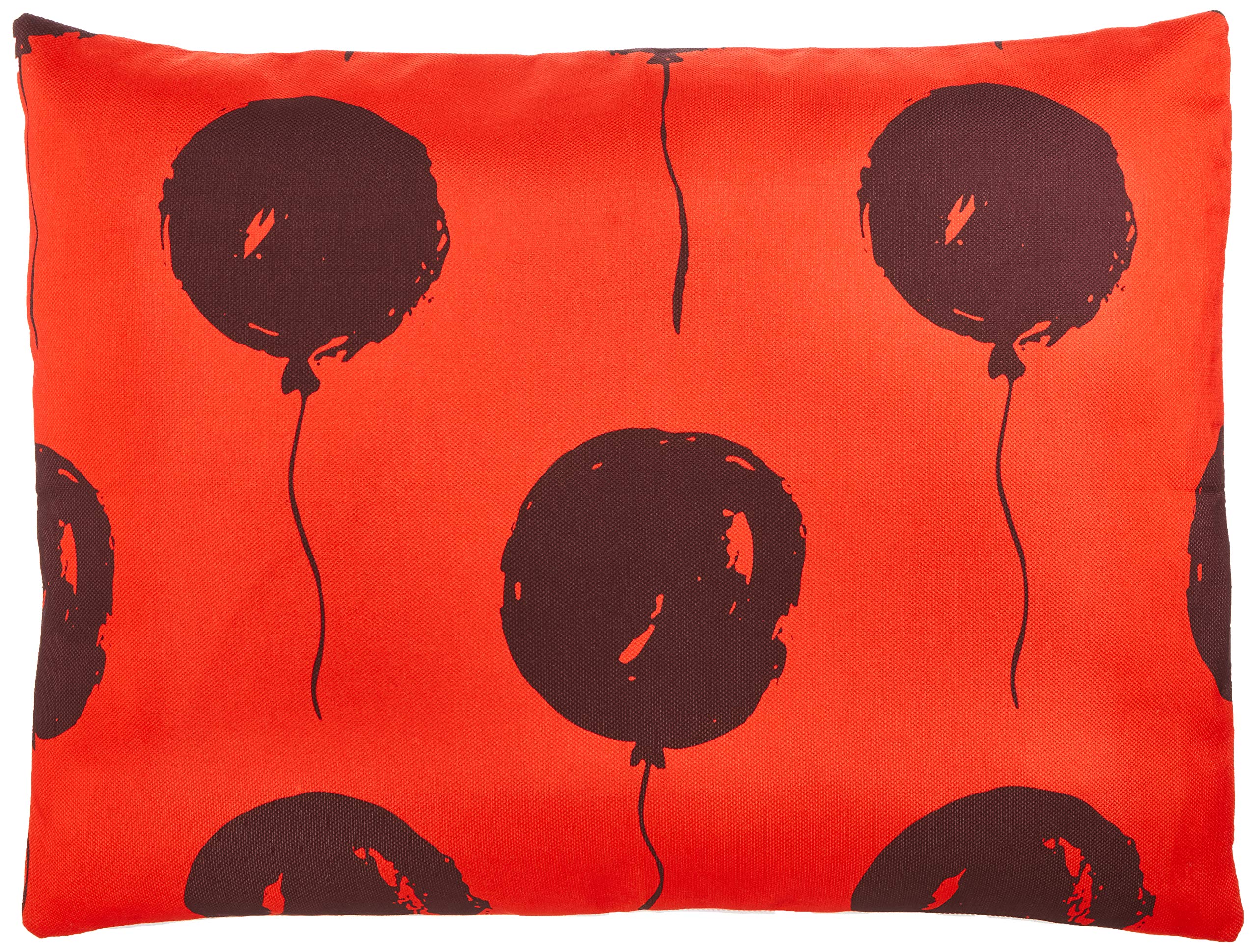 BonaMaison Decorative Cushion Cover, Orange Bordeux Throw Pillow Covers, Home Decorative Pillowcases for Livingroom, Sofa, Bedroom, Size: 45X60 Cm - Designed and Manufactured in Turkey