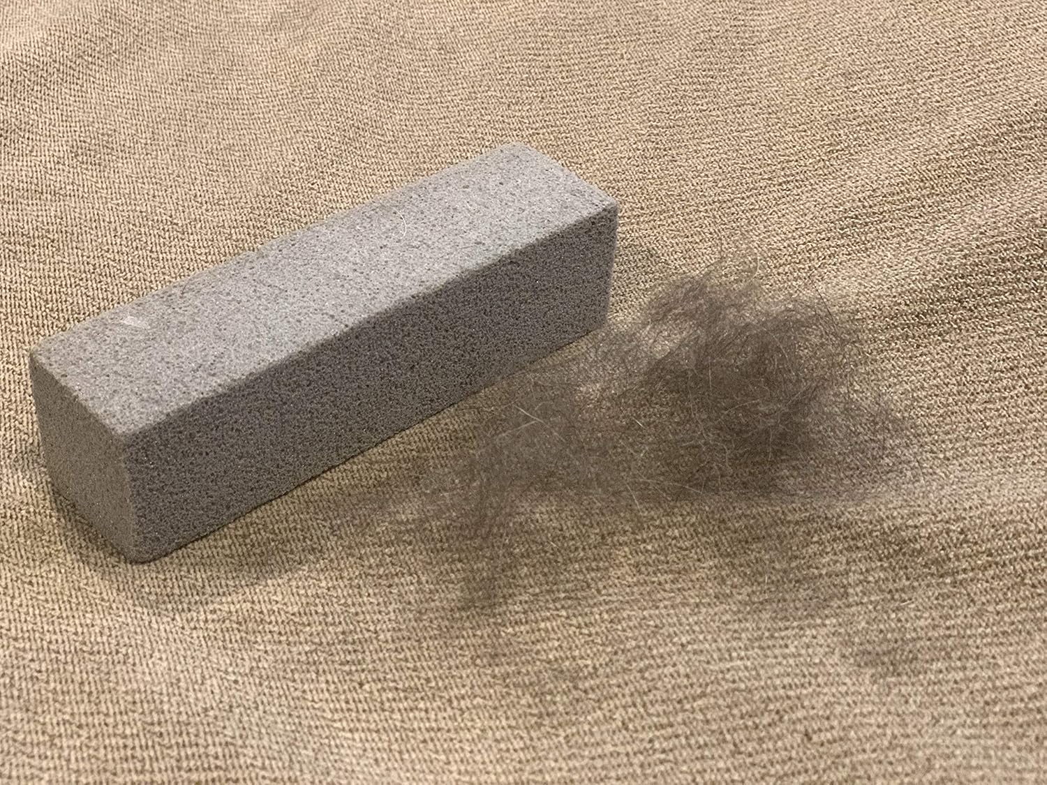 Fur-Get-About-It Pet Hair Remover For Laundry Furniture And Automotive - Dog Hair Remover And Cat Hair Remover - Pumice Stone Is The Ultimate Fur Remover Tool - Best Lint Brush Alternative (2-Pack)