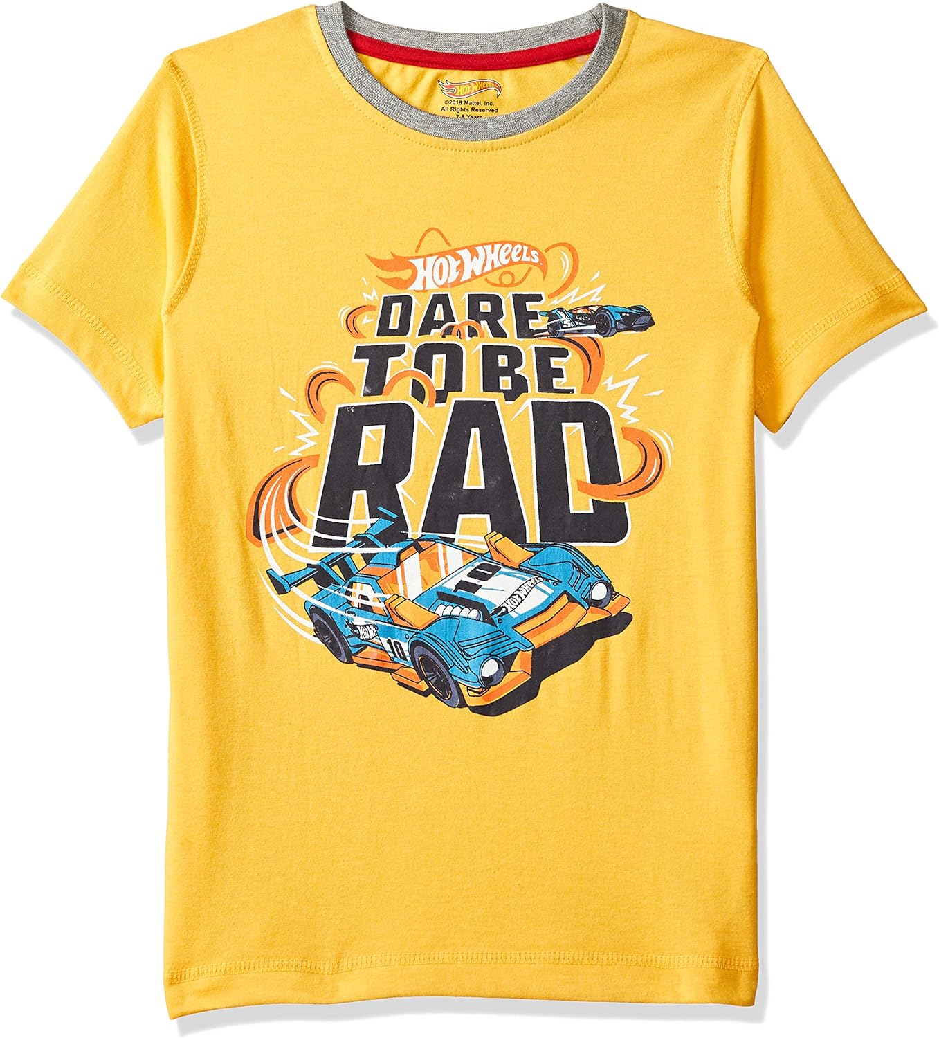 Buy Hot Wheels Boys' TShirt (HWPBSL0890_Yellow_78 Years) at Amazon.in