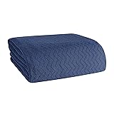 BELIZZI HOME 100% Cotton Bed Blanket, Breathable