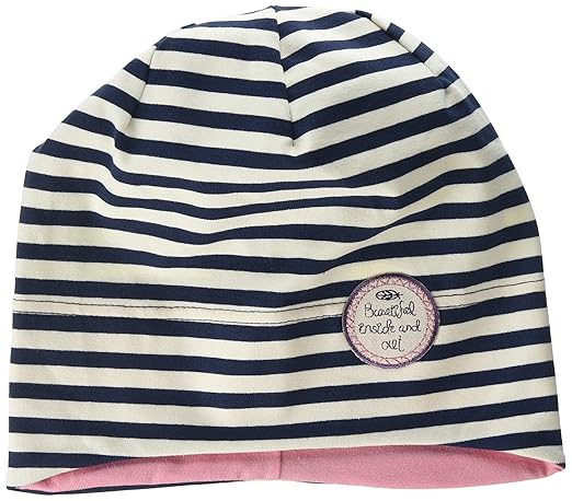 maximo Mädchen Mütze Beanie, Ringeljersey, Deko, Gestreift, GOTS