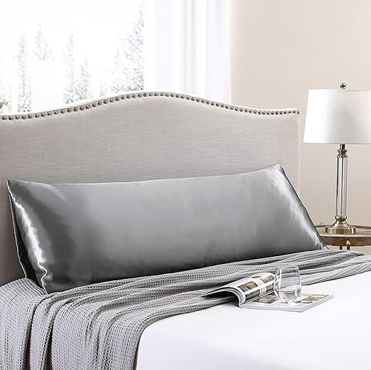 Amazon Com Love S Cabin Body Pillow Cover 20x54 Inches Dark Grey