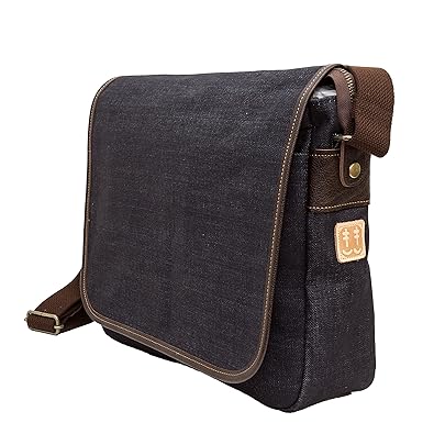 Amazon クレアーレきき ショルダーバッグ メンズ 岡山デニム 革付属