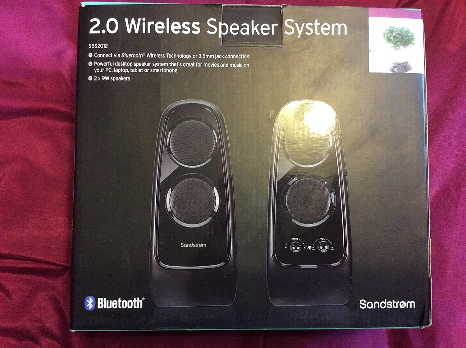 sandstrom 2.1 wireless speaker system