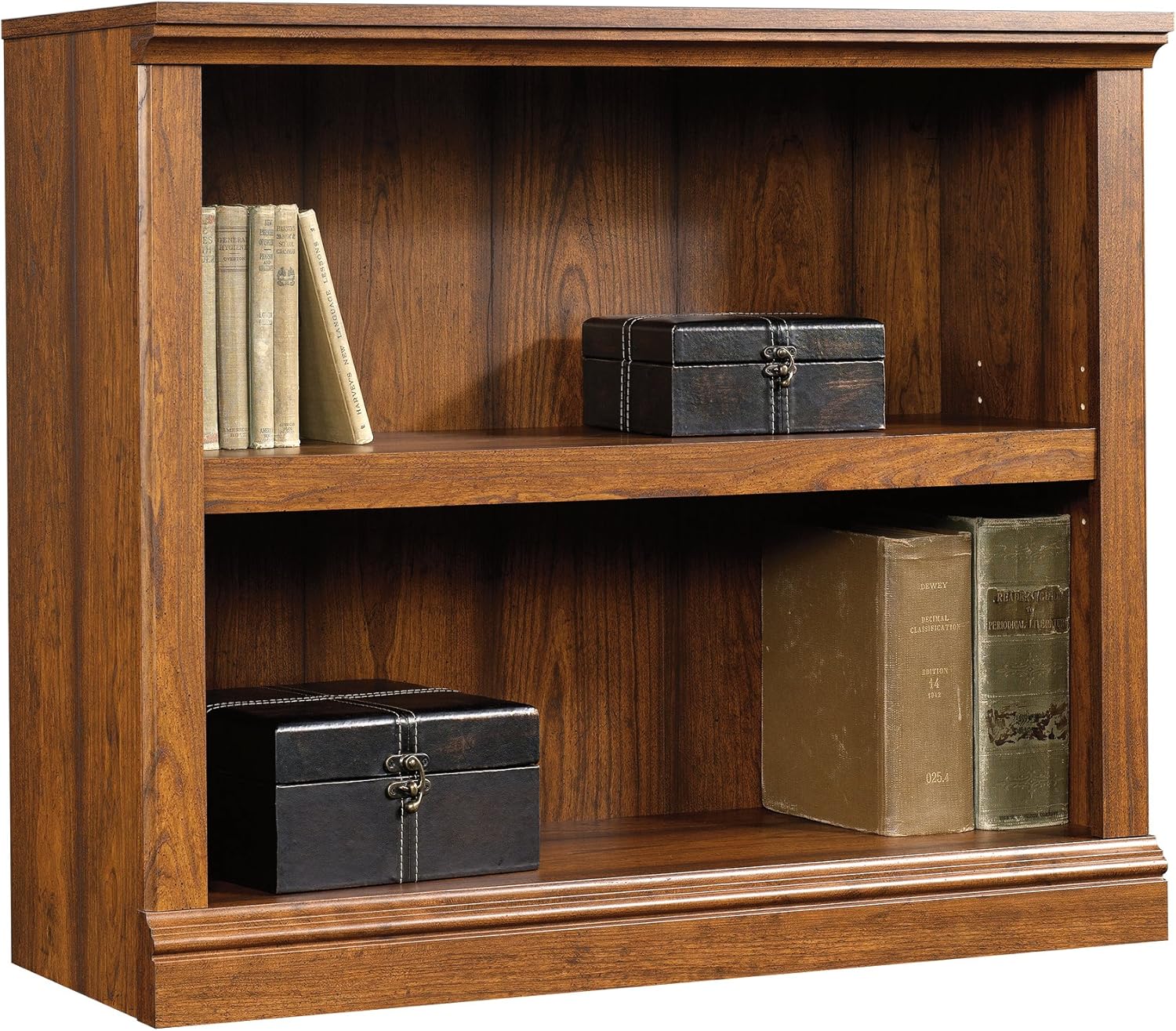 Sauder 2Shelf Bookcase, Washington Cherry finish Kitchen