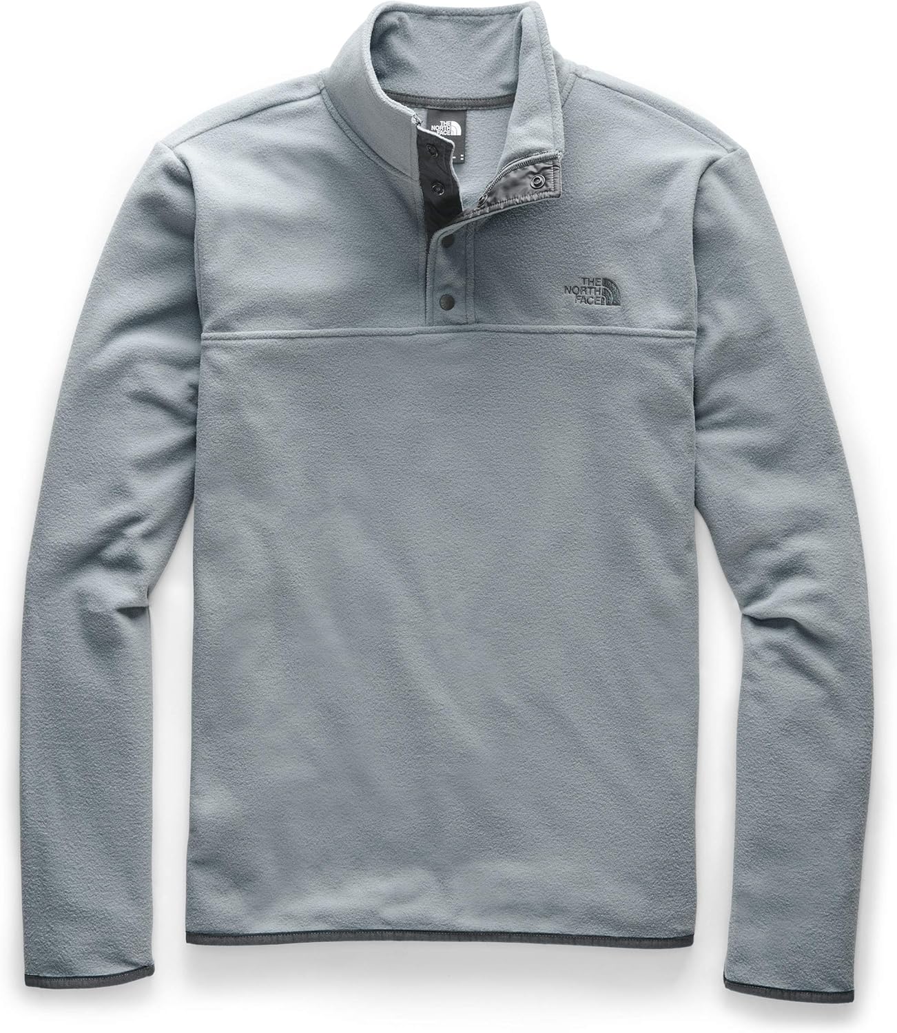 The North Face Men's TKA Glacier Snap-Neck Pullover: Clothing