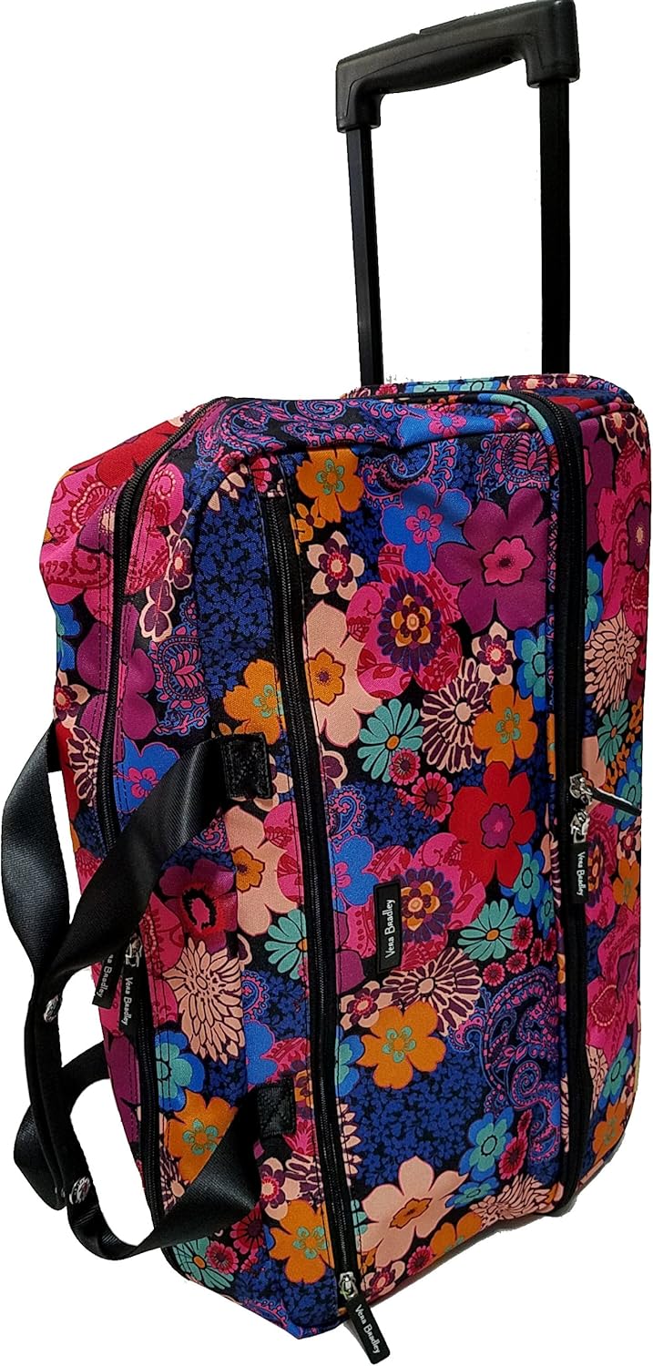 vera bradley wheeled carry on