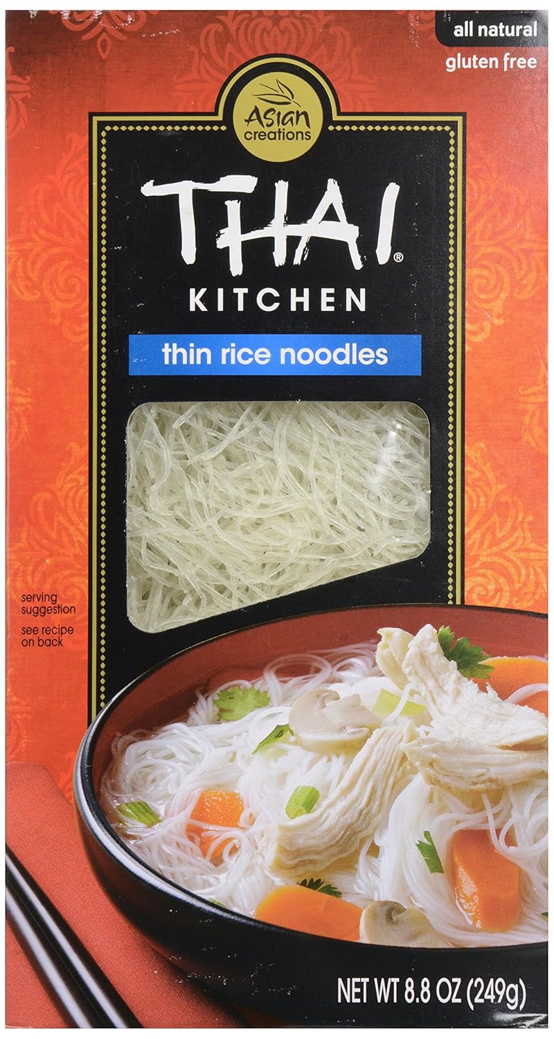 Amazon Com Thai Kitchen Thin Rice Noodles 8 8 Oz Grocery