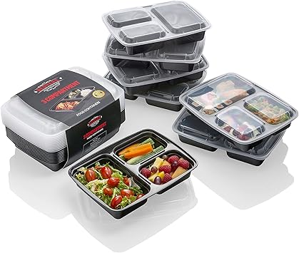 [10 pack] Envases para Comida Preparada – La MEJOR Solución para