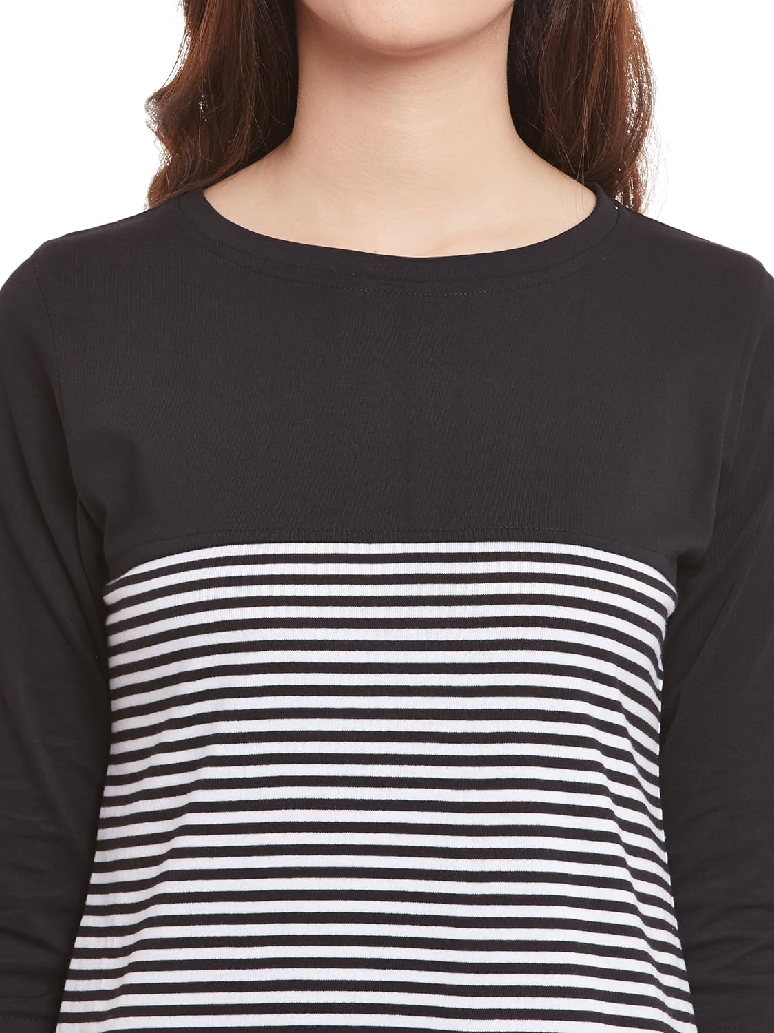 miss chase womens black and white striped shift dress