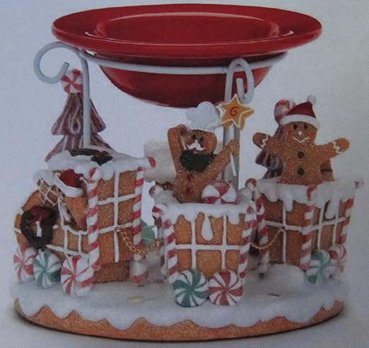 Amazon Com Yankee Candle Gingerbread Train Wax Burner Home Kitchen